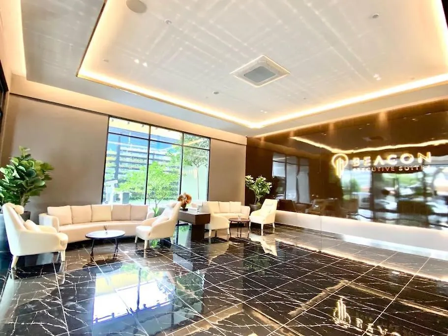 Beacon Executive Suites #Modern Chic #Skypool #Georgetown #5Pax #2Br 2Bath #2Queen 1Single #Quality Well Maintained #Private Host Malaysia